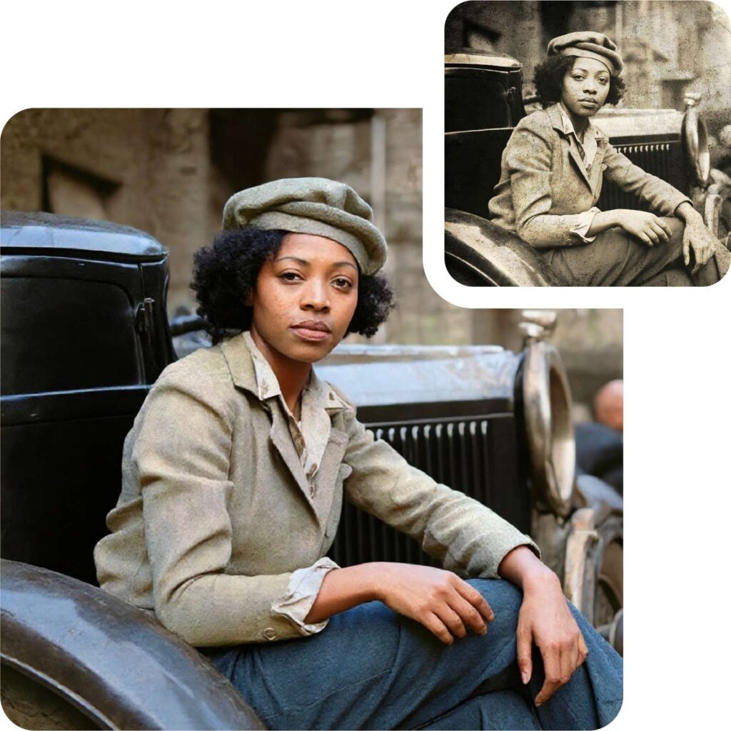 Photo Restoration example 5