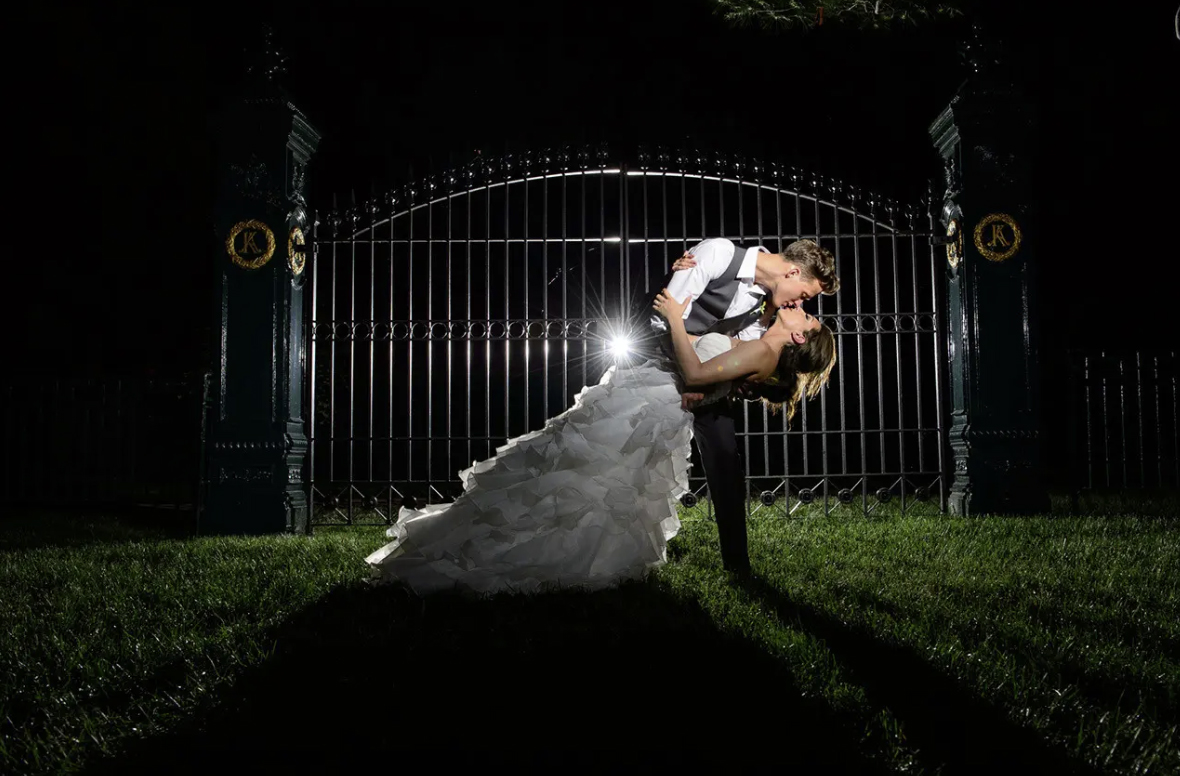 Wedding image editing example 4