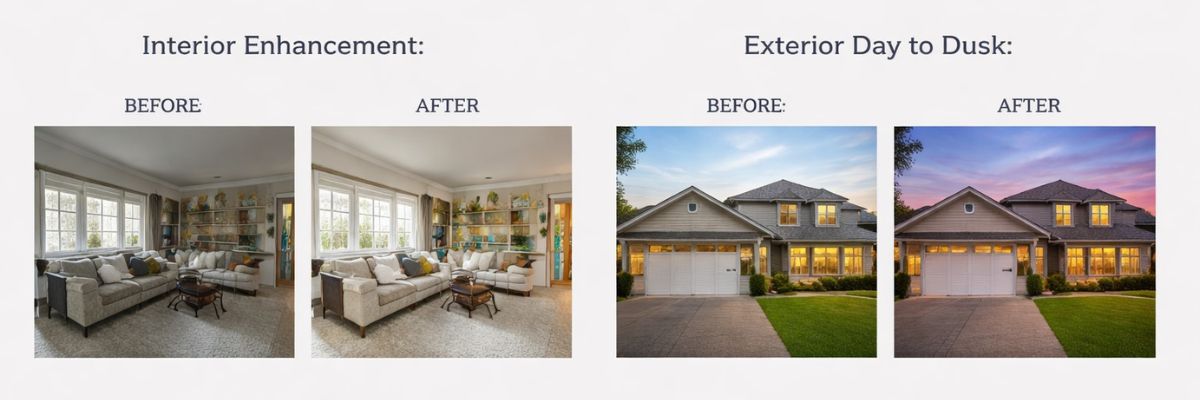 Real estate image editing services India